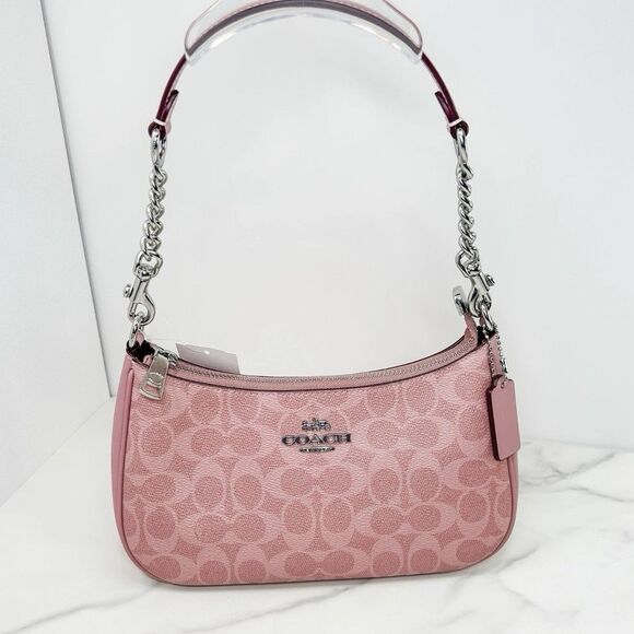 NWT Coach Dusty Pink Teri Shoulder Bag - Picture 2 of 9